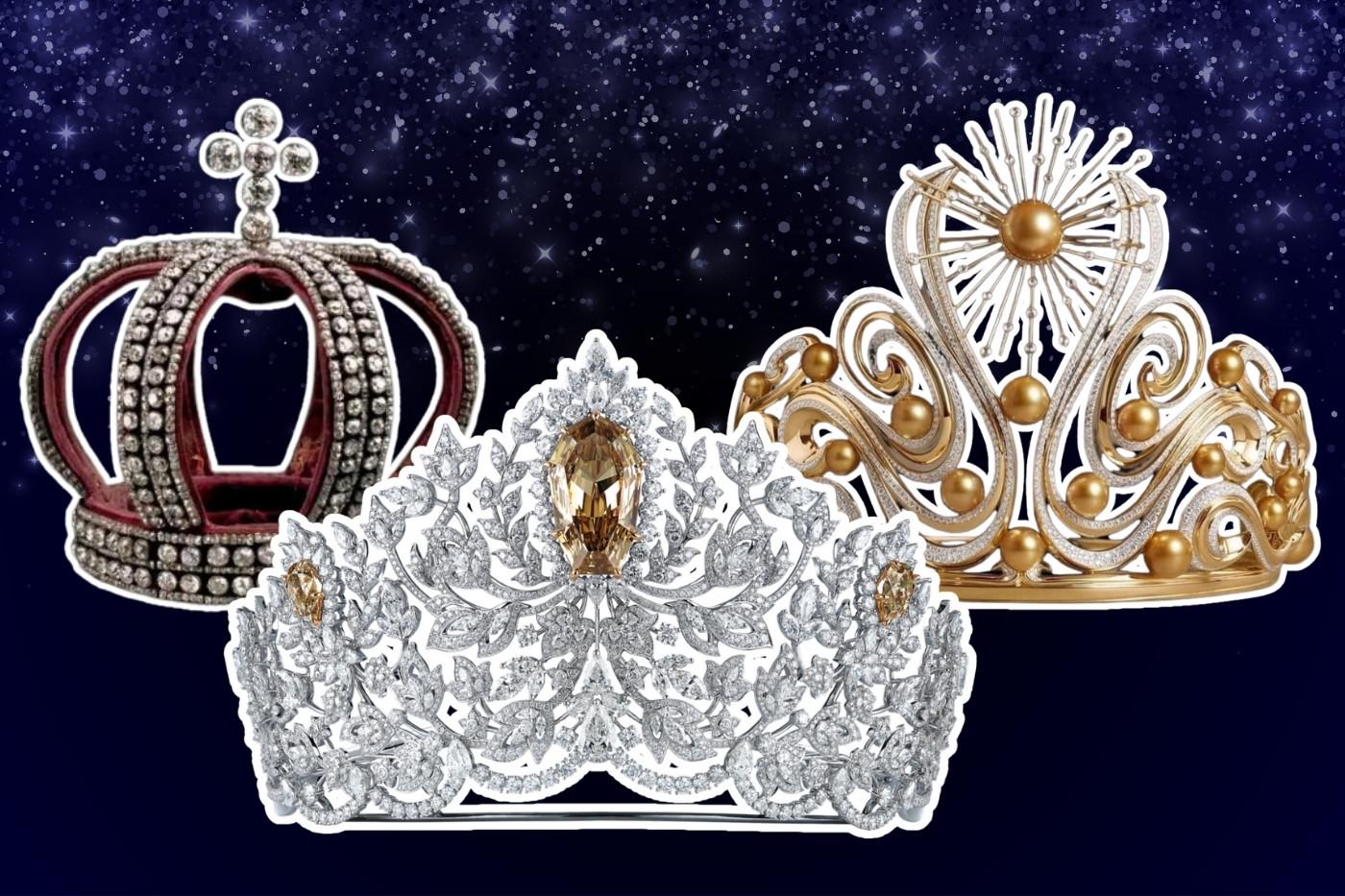 ¡La coronación de Miss Universe es, sin duda, uno de los momentos más emocionantes de la noche! Ese momento en el que la ganadora se coloca la majestuosa corona es inolvidable. Desde 1952, la corona de Miss Universe ha sido mucho más que un simple accesorio: es una declaración de triunfo y un legado que ha marcado la historia del certamen. En este recorrido, te llevamos a través de todas las coronas icónicas que han brillado a lo largo de los años. ¡Descúbrelas con nosotros!