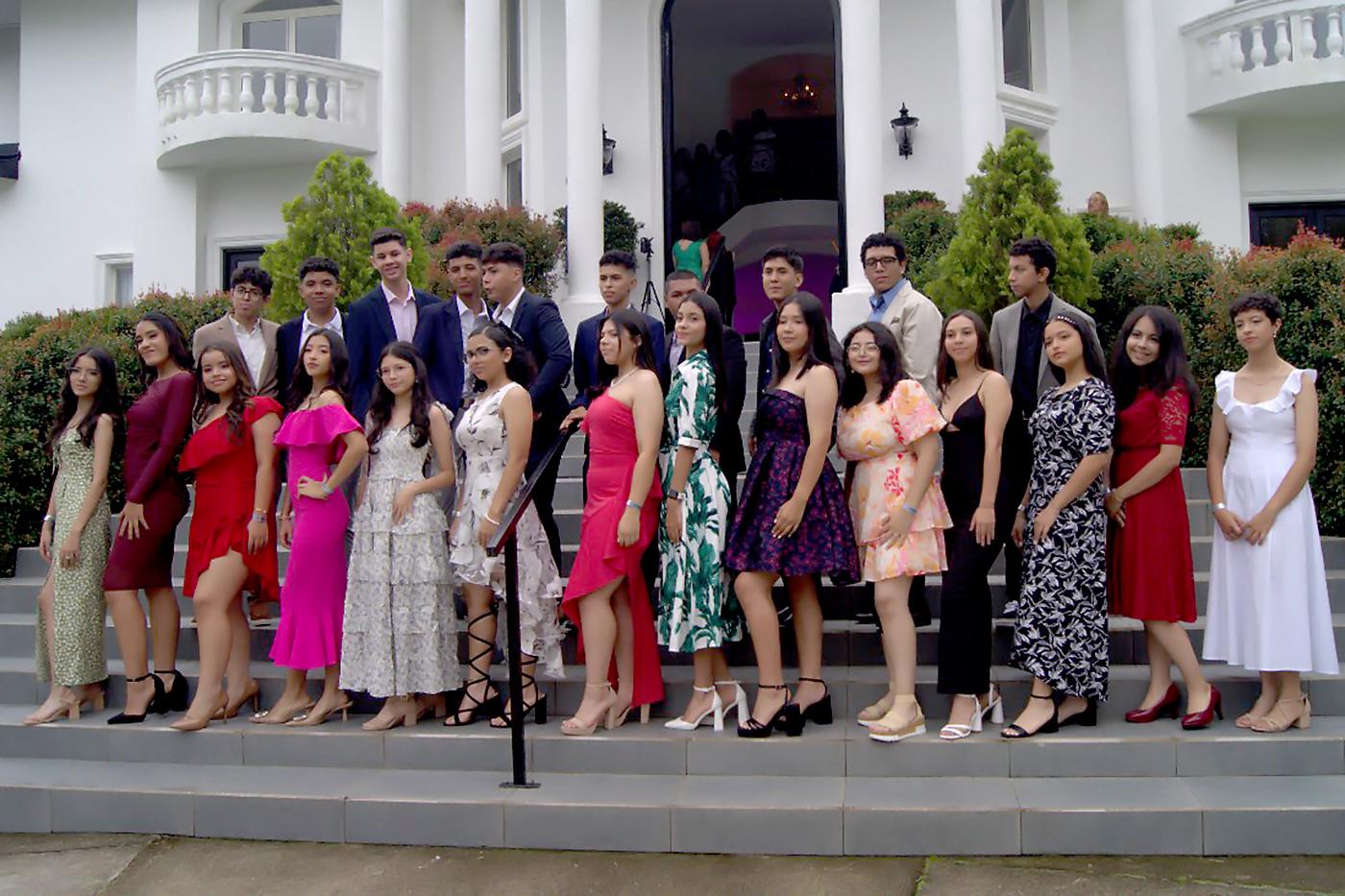 Diego Peraza, Christopher Alonzo, Keneth Girón, José Aracel, Andrés Vásquez, Carlos Zambrano, Sebastián Moncada, David Peña, Omar Vásques, Jaret Domínguez, Aure Godoy, Maria Quintana, Jennifer Ríos, Luisa Dayan, Ashley Reyes, Gabriela Martínez, Milady Aguilar, Génesis Pastrana, Ileym Montes, Alejandra Irías, Daniela Rodríguez, Milca Bustillo, Victoria Rodríguez y Natalie Raudales.