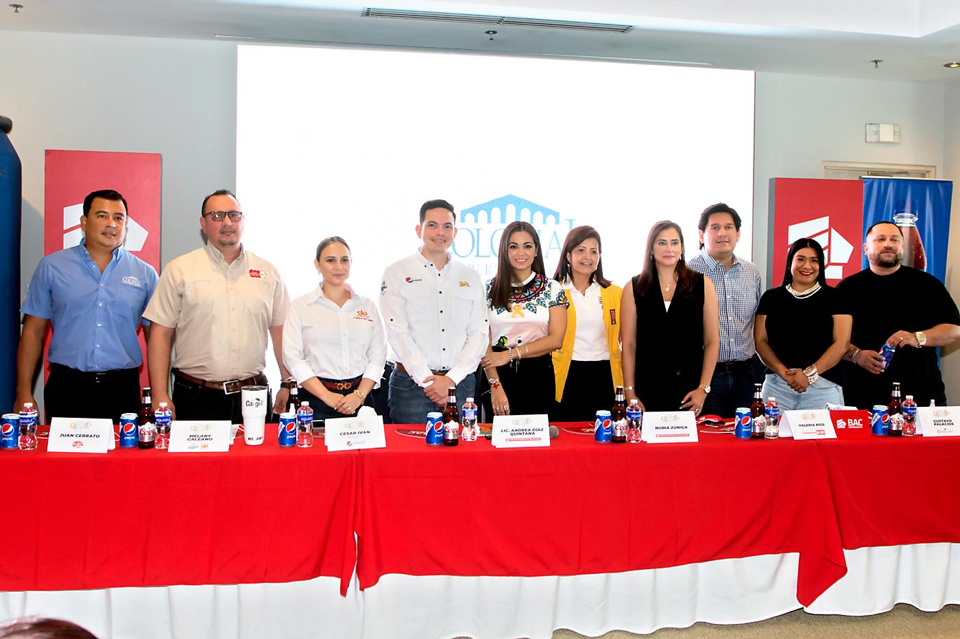 Fotogalería: la conferencia de prensa del “Festival Noche del sabor”