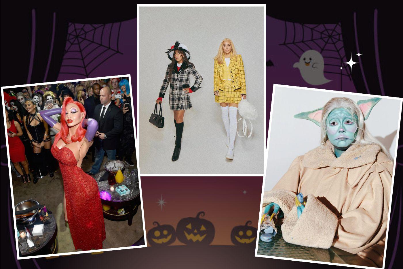 Halloween se ha convertida en la pasarela para que las celebridades muestren su lado creativo. Sus disfraces marcan tendencia y captura la a tención de miles. Desde looks icónicos hasta terroríficos atuendos, aquí te dejamos algunos de los looks más memorables de los famosos. 