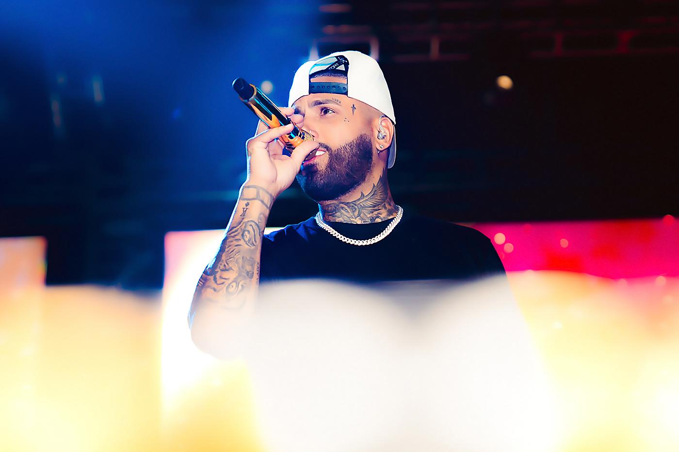 El cantante puertorriqueño Nicky Jam.