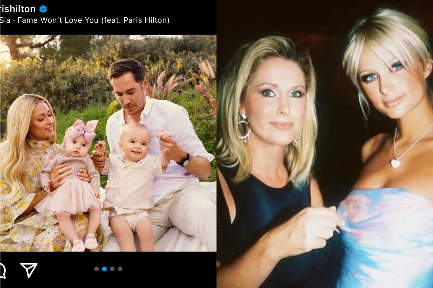 Paris Hilton festejó con un hermoso video en el que demostró cómo ha sido su camino por el fascinante mundo de la maternidad. Así mismo, rindió un homenaje a su madre, asegurando que era su inspiración y su mayor fortaleza. “Feliz día de la madre a la mamá más increíble. Tu amor, gracia y fuerza me inspiran cada día, especialmente ahora que soy mamá también”.