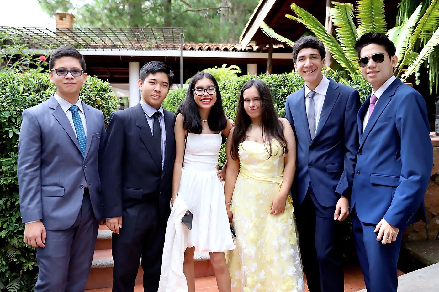 Miguel Rivera, Erick Yip, Camila Munguía, Rosa Atala, Ronald Fajardo y Fabricio Mejía