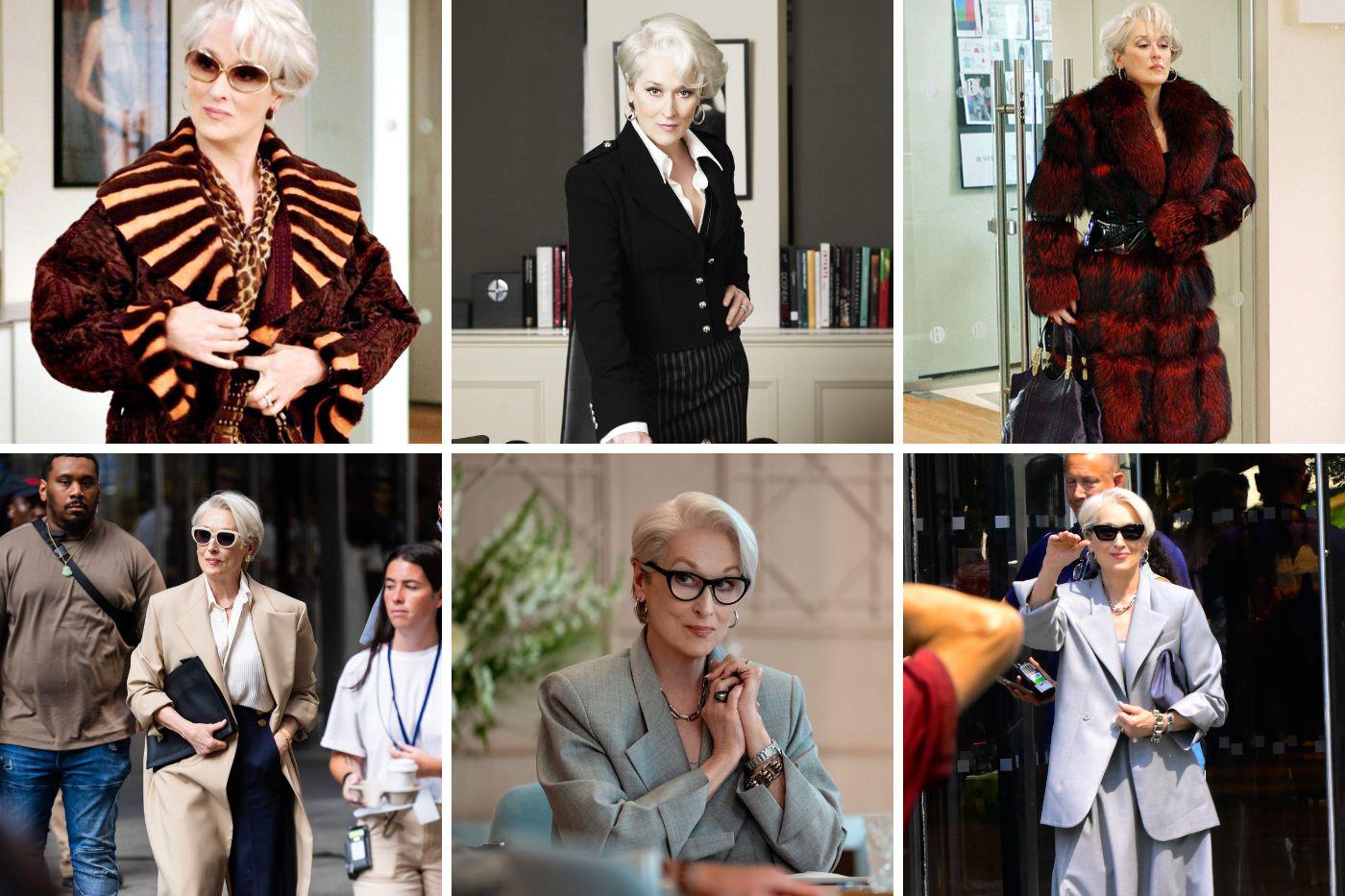 Miranda se mantiene fiel a su esencia minimalista, old money e impecable. Sin embargo, en la secuela se percibe una ligera evolución. Su estilo parece menos rígido, con colores más suaves y siluetas más relajadas, lo que sugiere una adaptación al nuevo contexto de la moda y una posible apertura a cambios. 