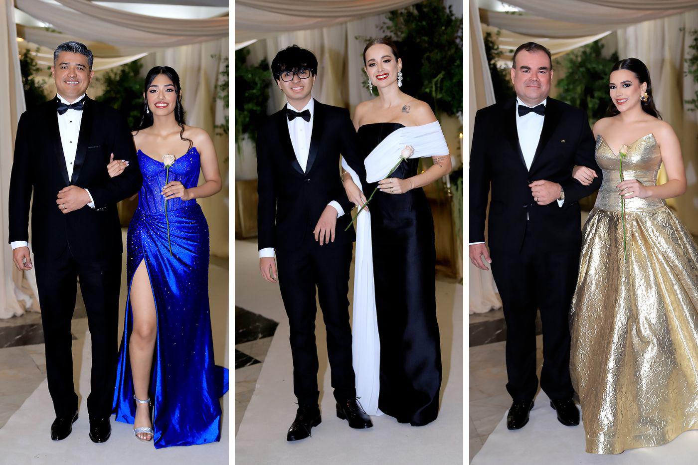 En una noche inolvidable, los seniors 2025 de La Estancia School celebraron su prom con gran entusiasmo. Las escaleras del Centro de Convenciones del Hotel Honduras Maya estaban listas para recibir a los jóvenes, quienes, a paso lento pero determinado, desfilaron junto a sus padres para iniciar la gran velada.