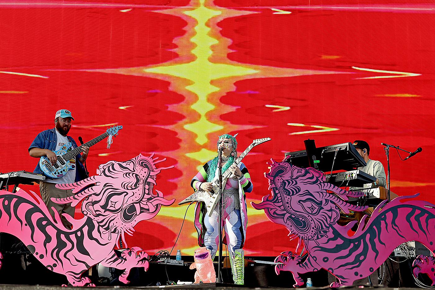 Paul Bender, Nai Palm y Simon Mavin de Hiatus Kaiyote