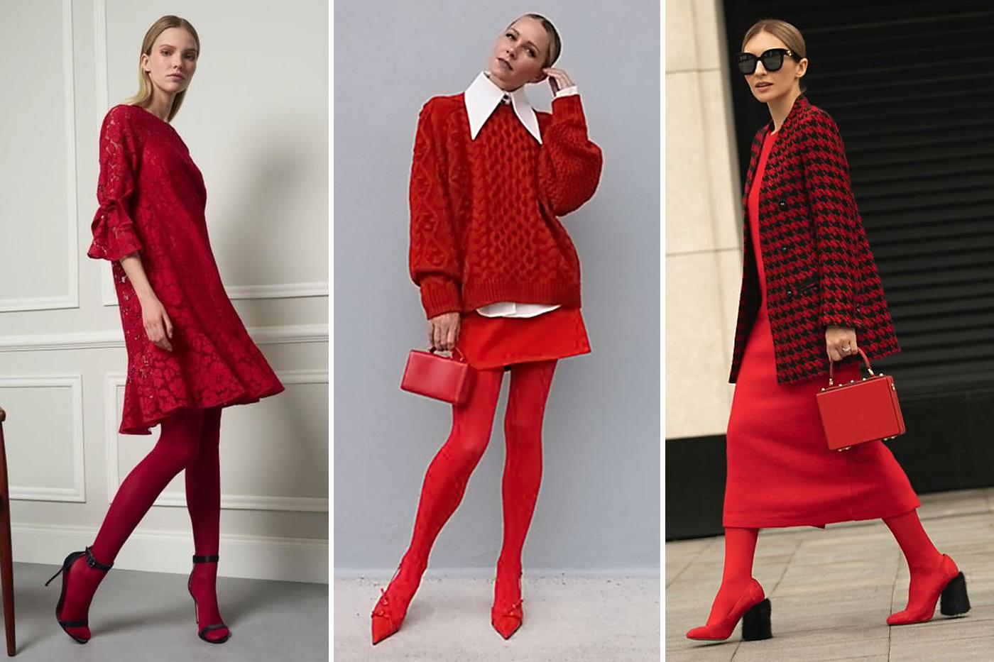 Las medias rojas: las protagonista del invierno