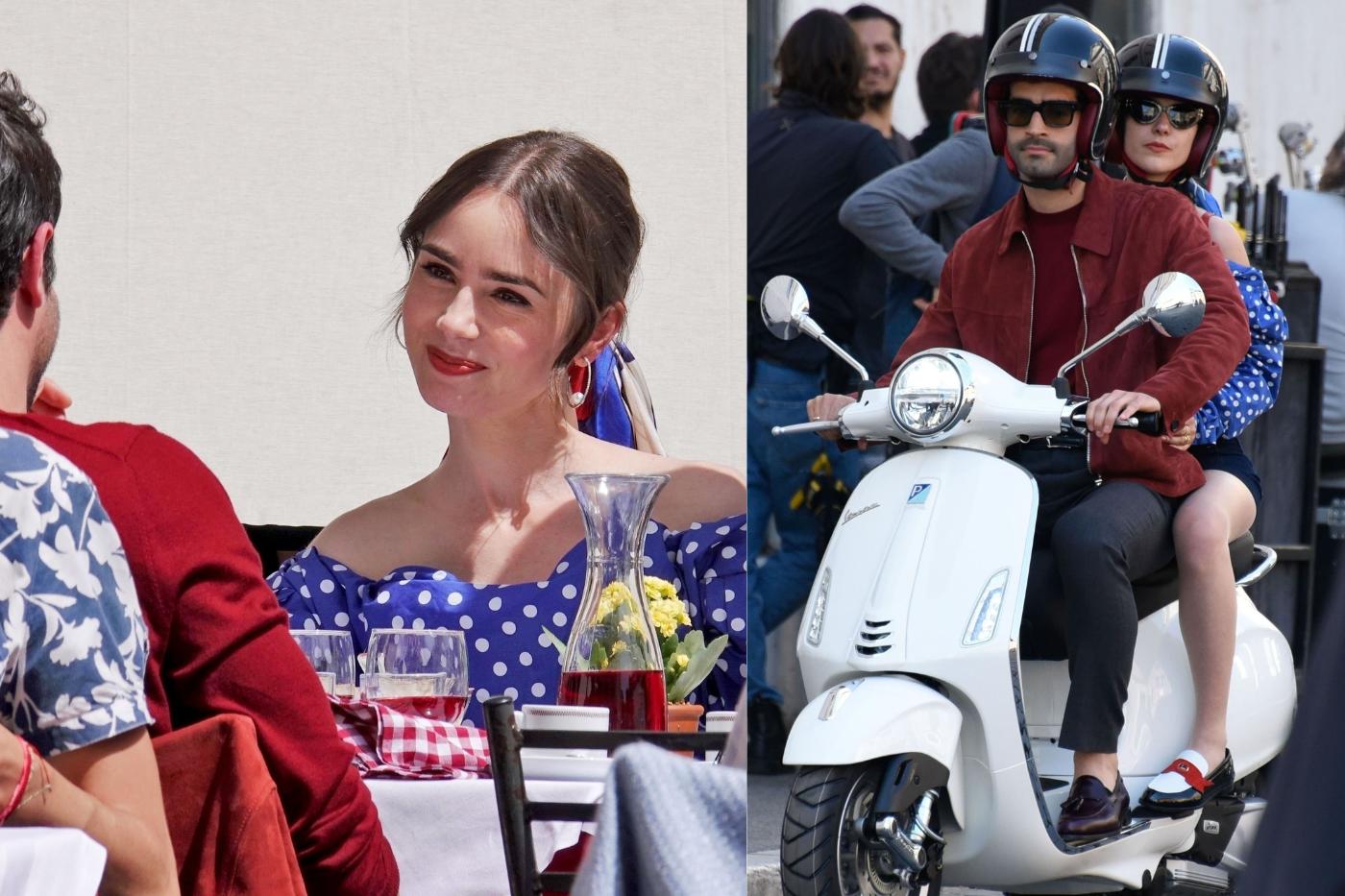 La cuarta temporada comenzó a filmarse en París en enero de 2024, con algunas escenas adicionales en la hermosa Roma.