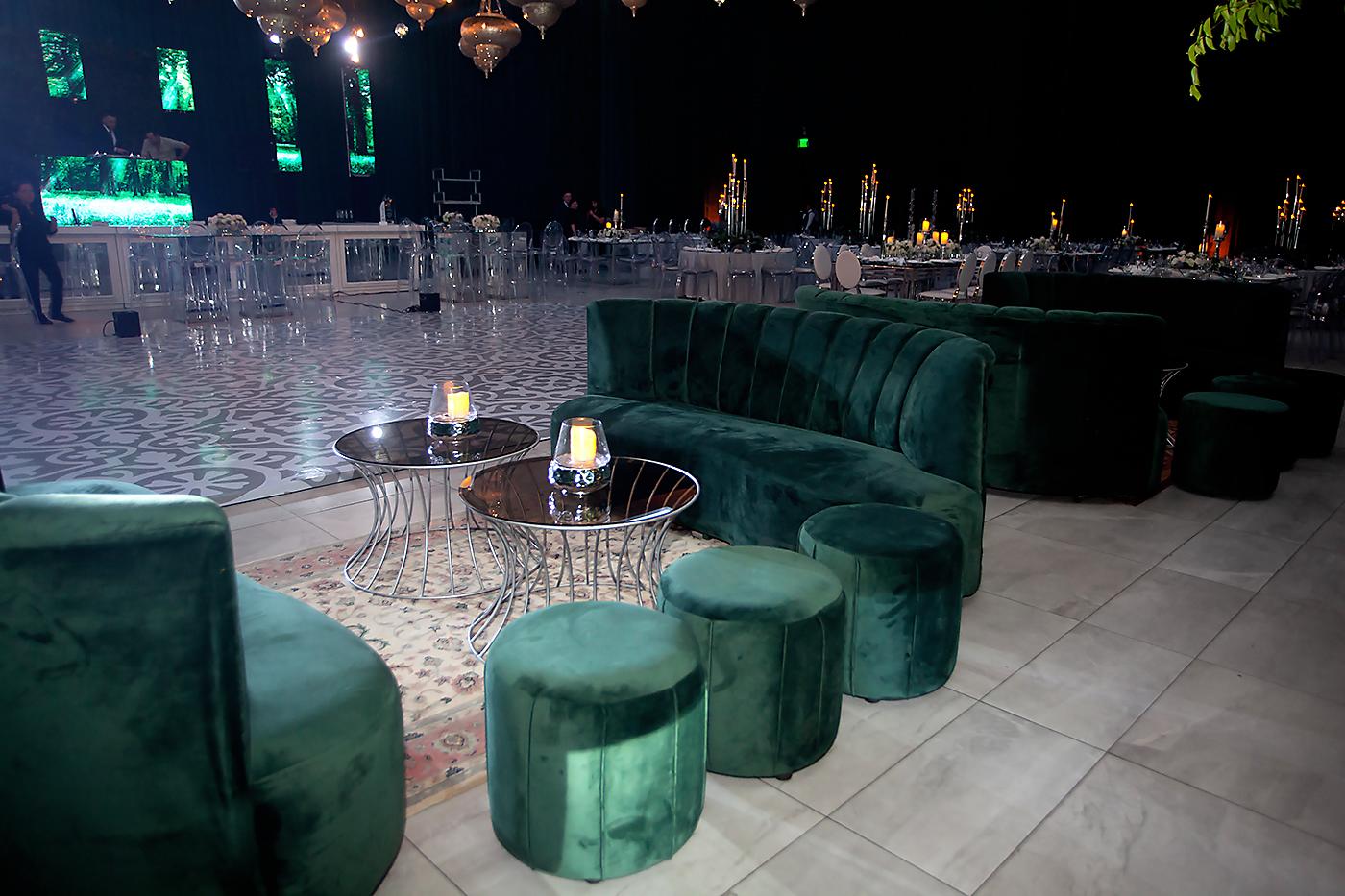 Las salas Velvet completaron las estancias para comodidad de los invitados.