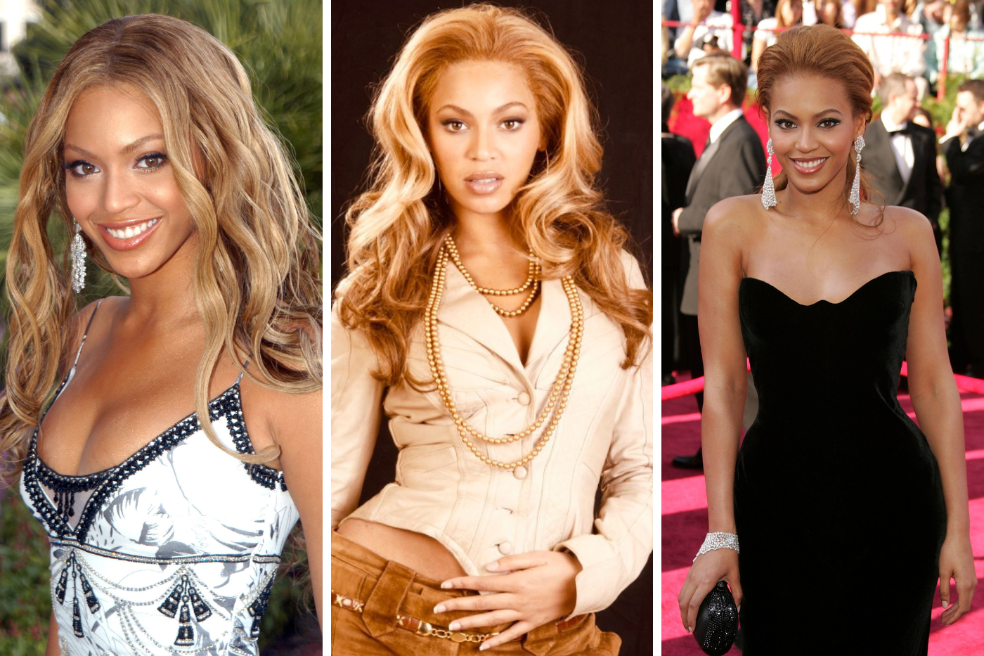 2003-2005: Beyoncé continuó tonificando su cuerpo y perfeccionando su imagen, adoptando un enfoque más consciente de la moda y el fitness mientras consolida su estatus como una de las principales estrellas del pop.