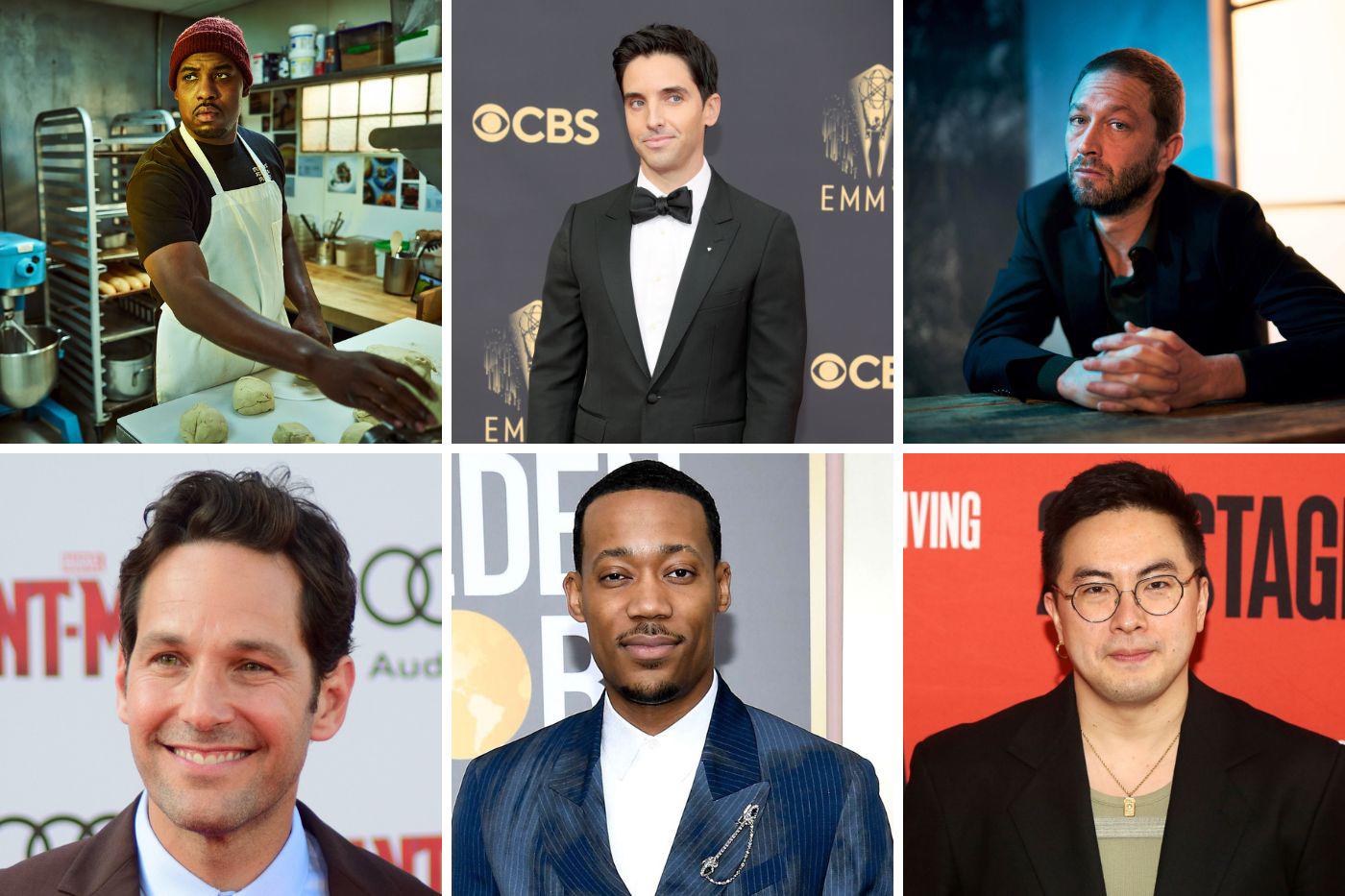 <b>Mejor actor de reparto en una serie de comedia</b>: Lionel Boyce (<i>The Bear) , </i>Paul W. Downs (<i>Hacks), </i>Ebon Moss-Bachrach (<i>The Bear), </i>Paul Rudd (<i>Only Murders in the Building), </i>Tyler James Williams (<i>Abbott Elementary) y </i>Bowen Yang (<i>Saturday Night Live) .</i>