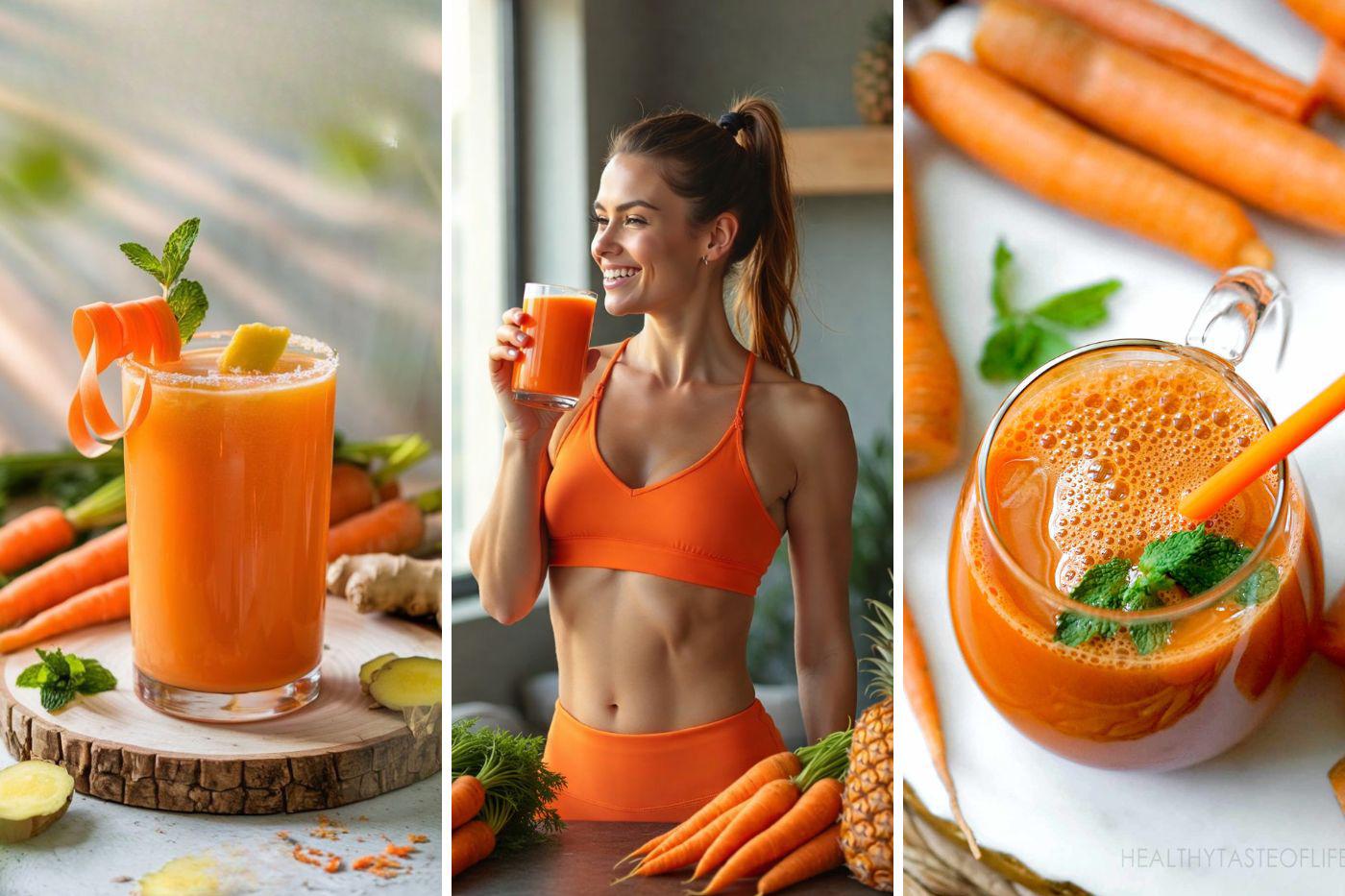 Frescos, vibrantes y llenos de beneficios, los jugos de zanahoria se han convertido en aliados ideales para quienes buscan bienestar sin complicaciones. Desde combinaciones frutales hasta mezclas verdes, este ingrediente estrella aporta energía, cuida la piel y demuestra que lo saludable también puede ser delicioso.