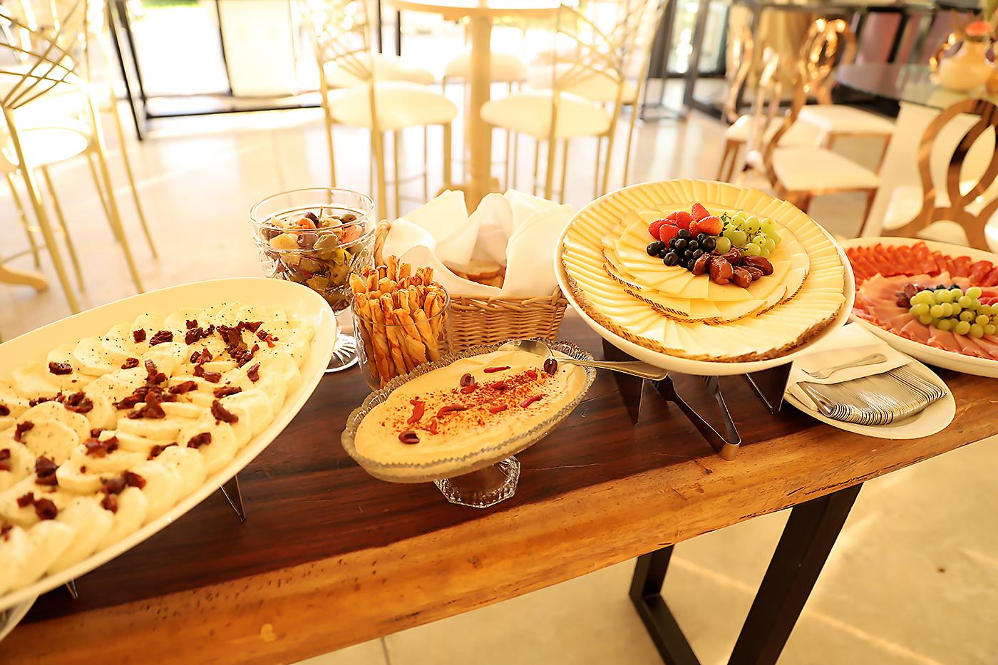 Un delicioso menú fue del deleite de los invitados 