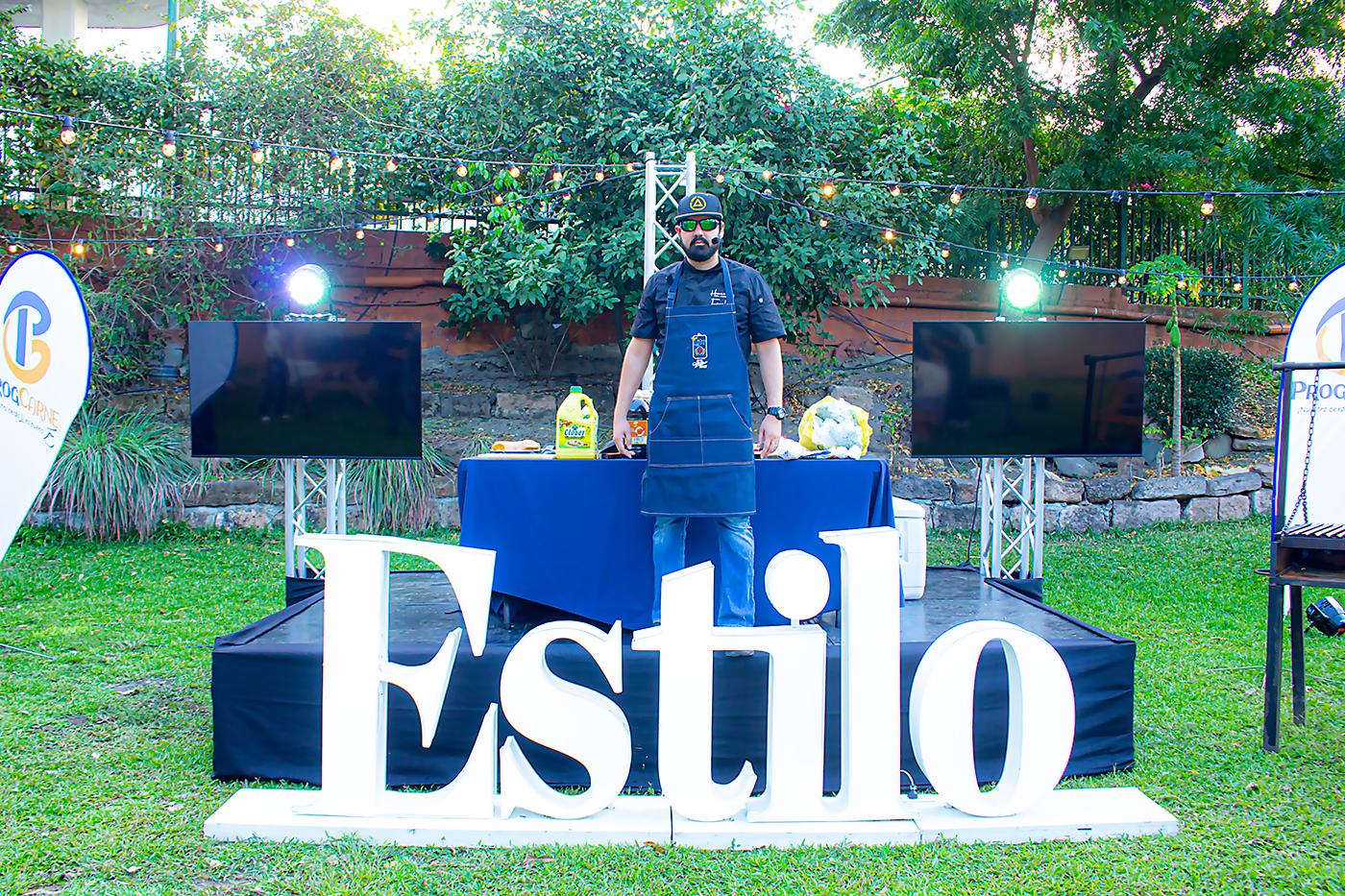 -El chef parrillero Horacio Ruíz.