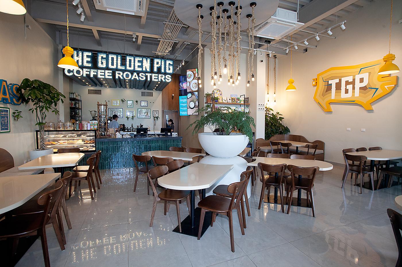 Restaurante The Golden Pig.