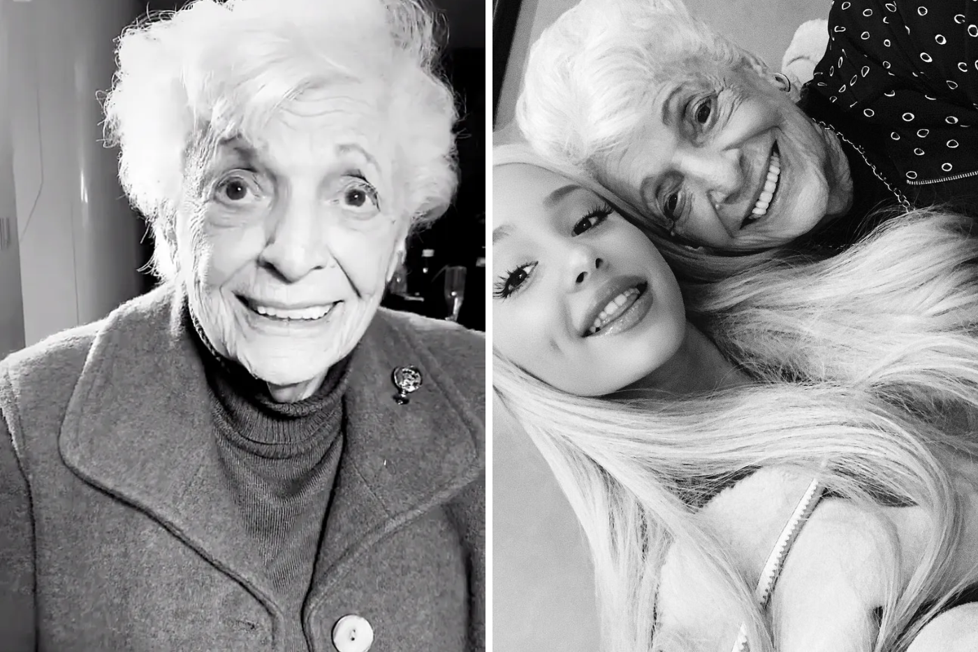 Fallece abuela de Ariana Grande a los 99 años