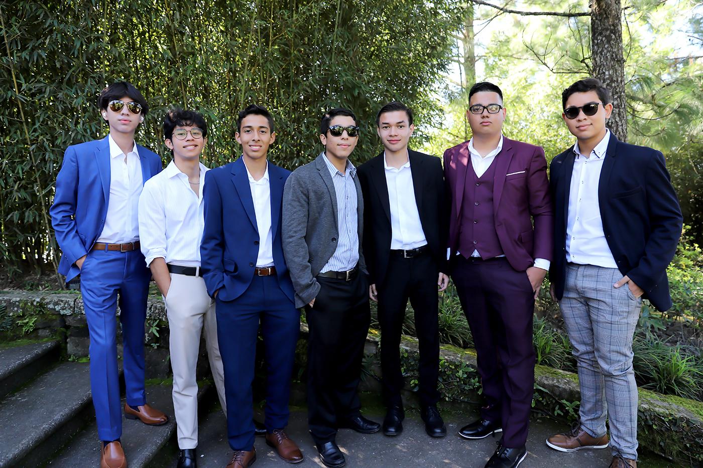 Gavin Alvarado, Emilio Fu, Sebastián Coello, Eduardo Castro, Rafael Callejas, Rony Lee e Iván Molina. 