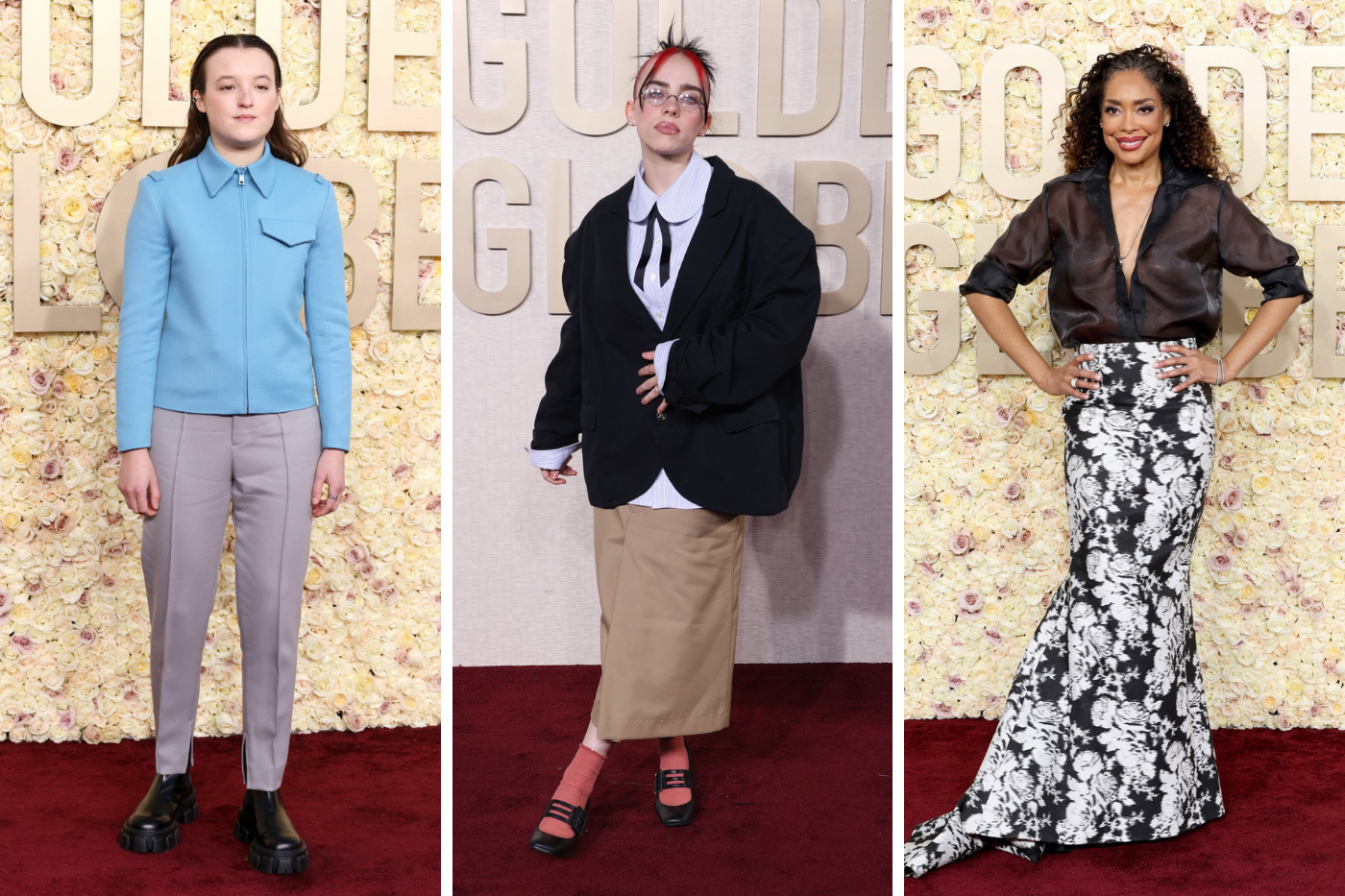 Los peor vestidos de los Golden Globes 2024