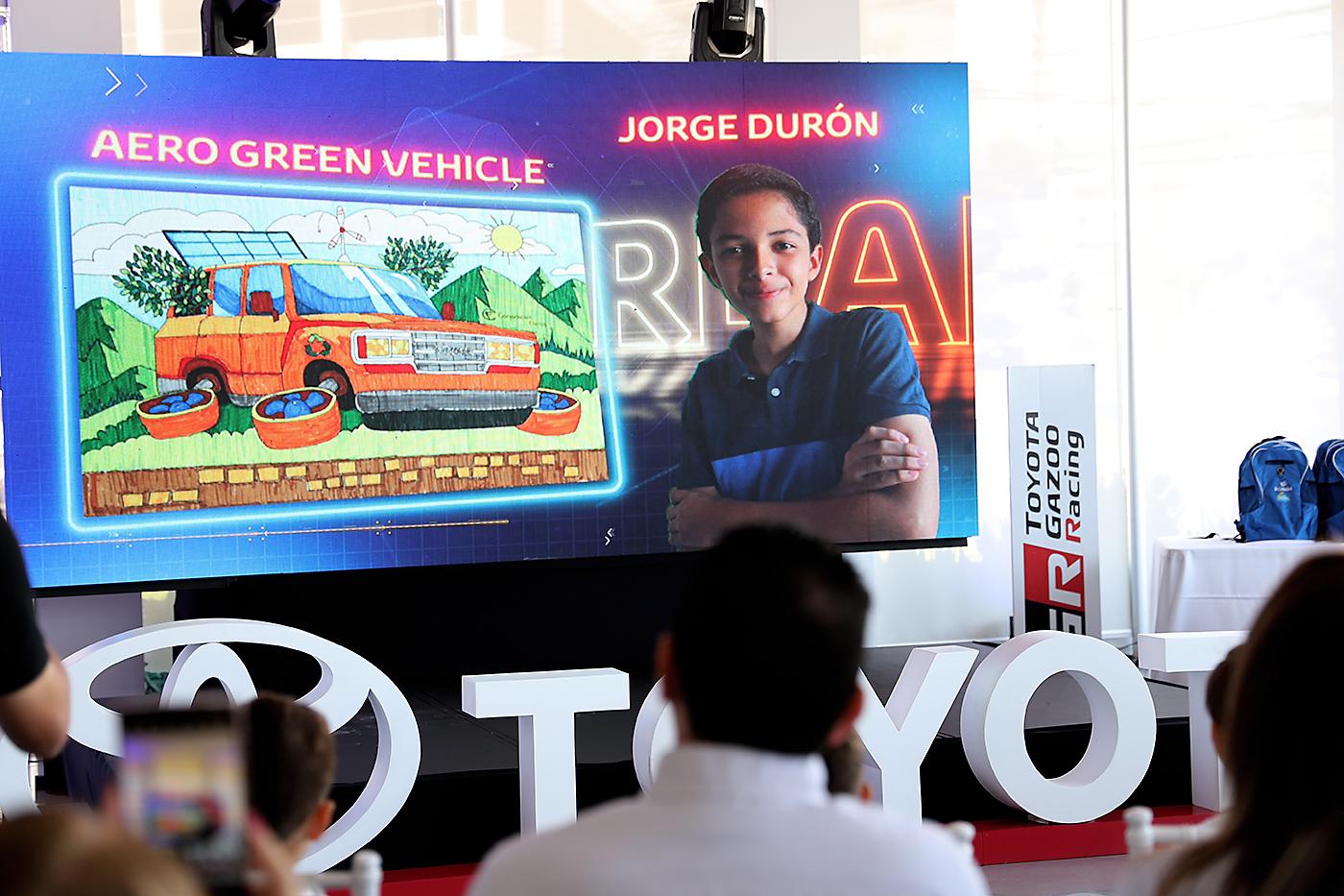 El concurso de arte “Toyota Dream Car” premia la imaginación futurista y el talento de la niñez hondureña