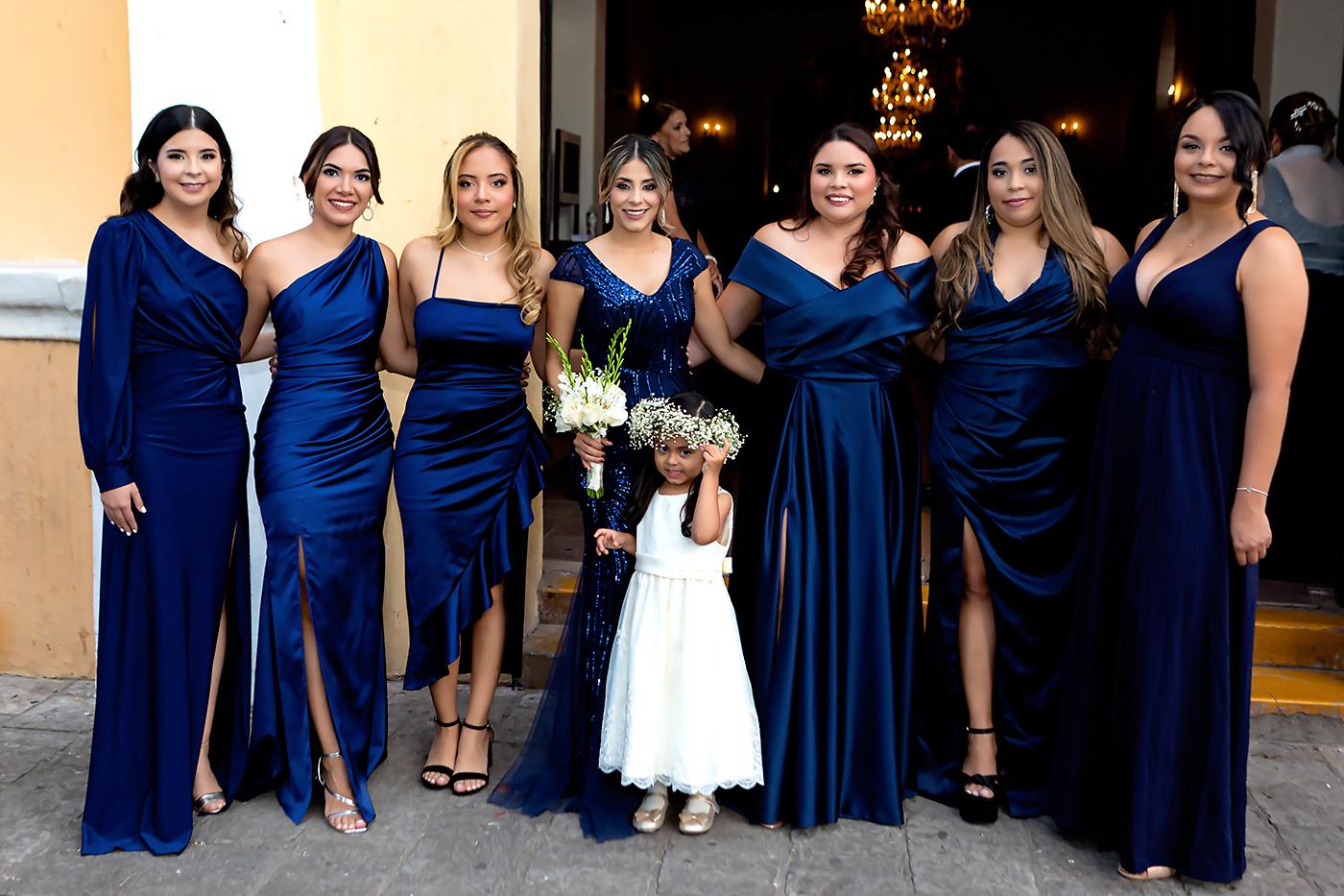 Lesbia Cantarero, Josselyn Arita, Nicole Brown, María José Galindo, María Renata Baldassarre, Gisselle López, Sigrid Lazo y Danny Carranza.