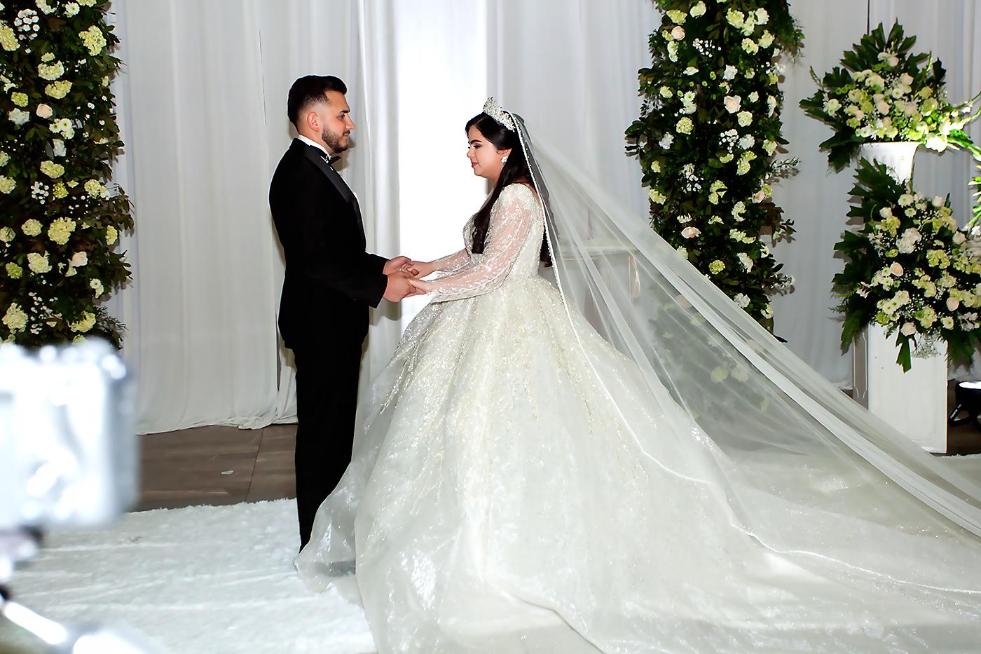 Orkhan Yusubov y Andrea Carrillo.