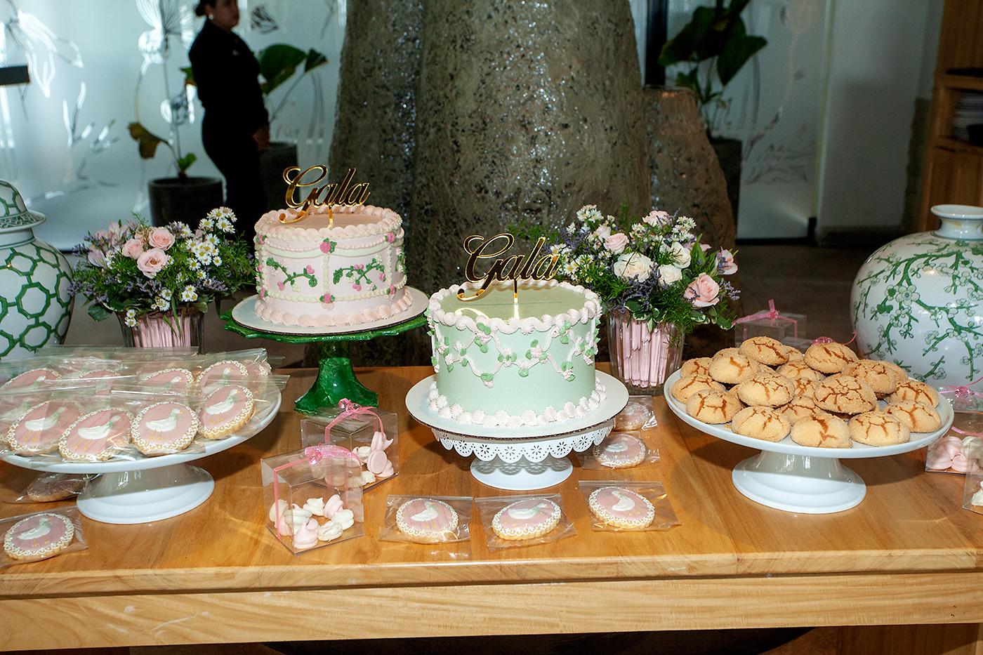 Mesa de postres.