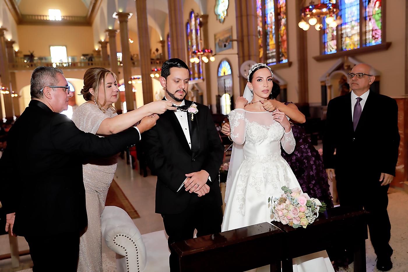 Así fue la boda de Marialuisa Izaguirre Membreño y José Daniel Madrigal Cerrato