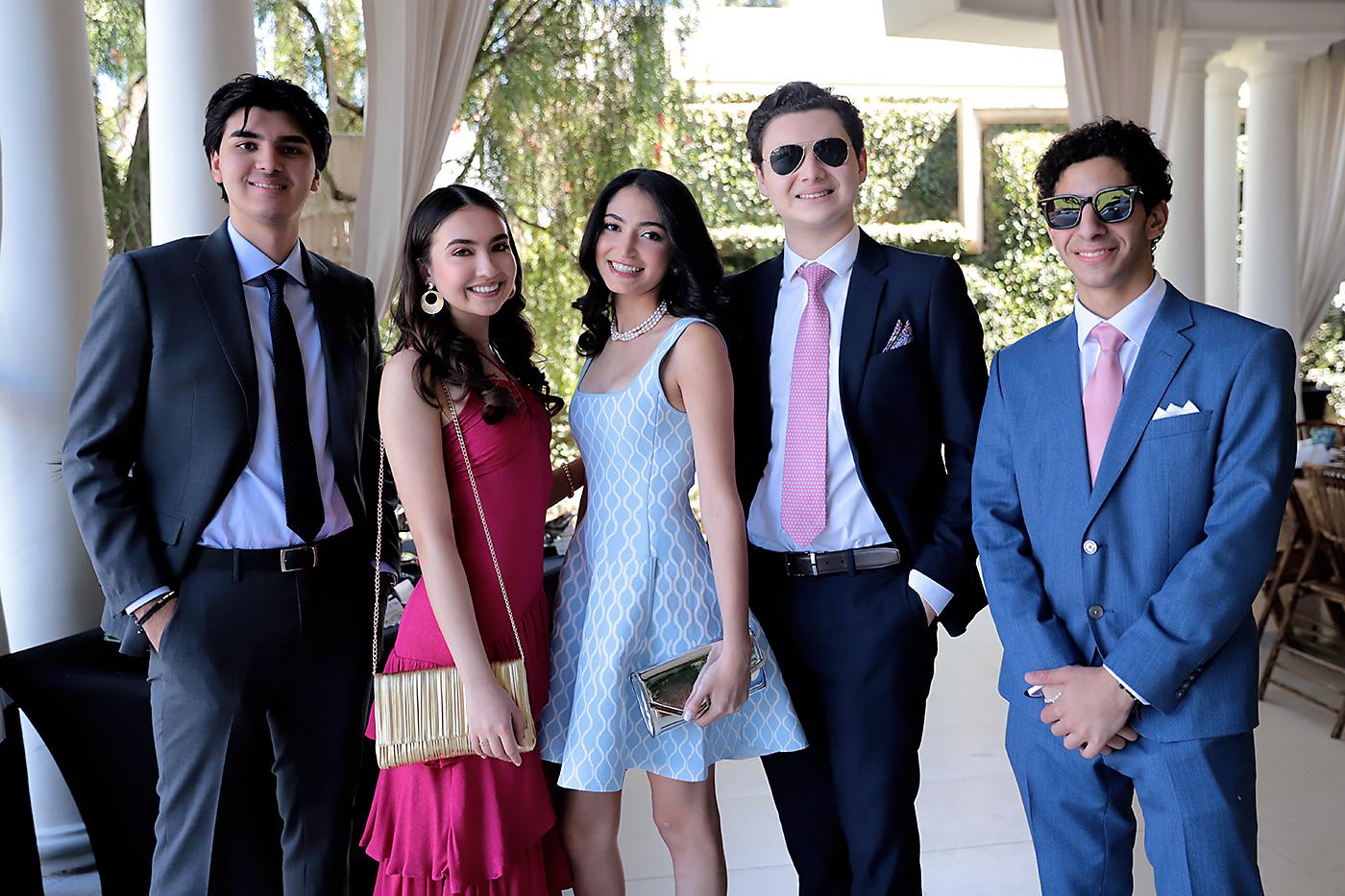 Fernando Nufio, Evangelina Penagos, Victoria Salomón, José Miguel Segura y Gabriel Atala.