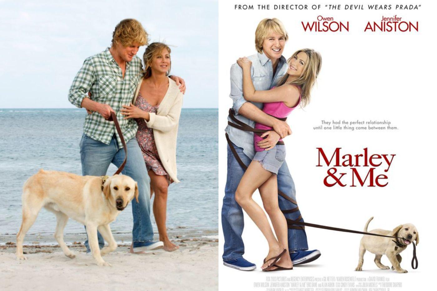 <b>Marley y yo </b>Los recién casados John y Jenny Grogan dejan atrás el nevado Michigan y se mudan a Florida, donde adoptan a Marley, un cachorro de labrador amarillo, que pronto se convierte en un niño travieso y difícil de manejar. Aun así, incluso cuando destroza los muebles y fracasa en la escuela de obediencia, siempre logra sacar lo mejor de John, Jenny y su creciente familia.