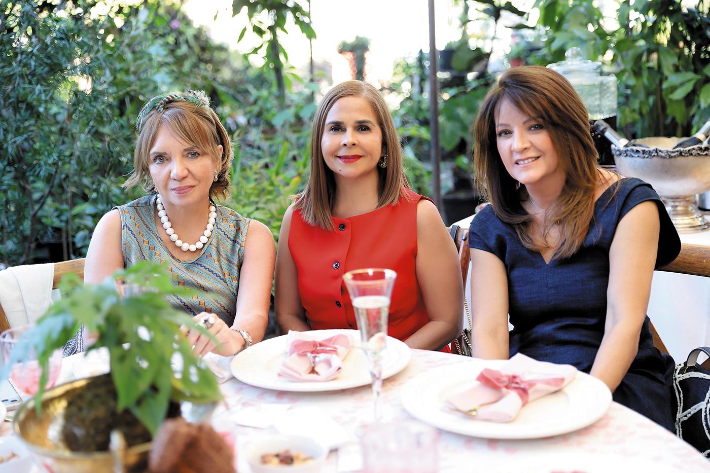 Ileana Colindres Vicky Leiva y Aminta Rivera