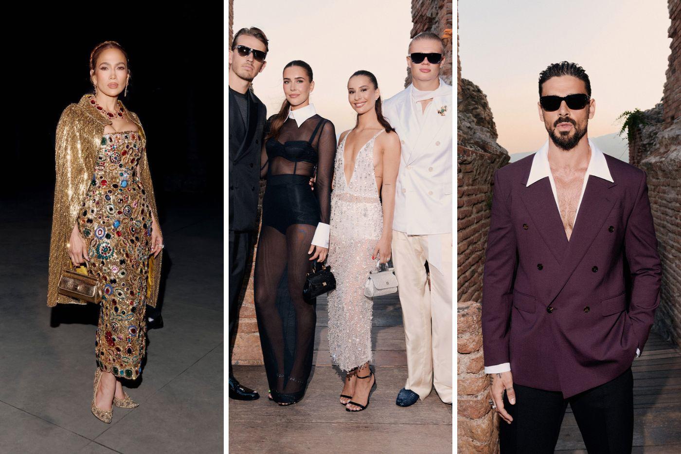 Dolce &amp; Gabbana reunió a destacadas figuras del cine, la música, el deporte y la moda durante las presentaciones de Alta Moda y Alta Sartoria 2026 en Taormina, Sicilia. Entre diseños artesanales, sastrería sofisticada y el inconfundible dramatismo de la casa italiana, los invitados convirtieron cada jornada en una celebración del lujo y el estilo.