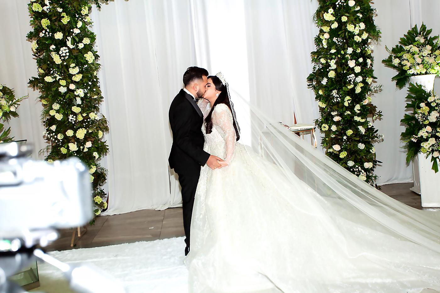 Orkhan Yusubov y Andrea Carrillo.