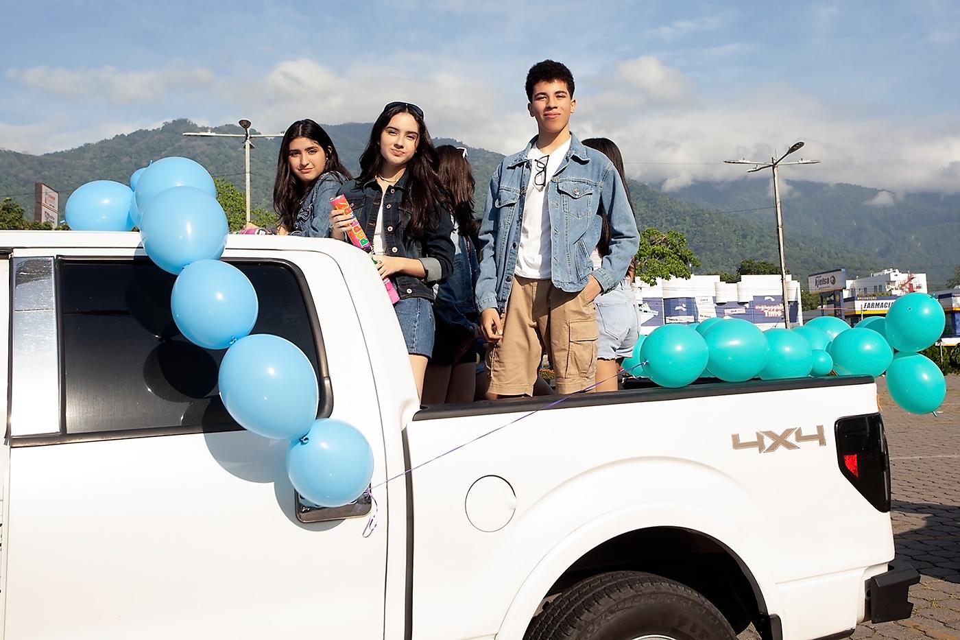 Allison Pinto, Johana Rodríguez, Jahzeel Romero.