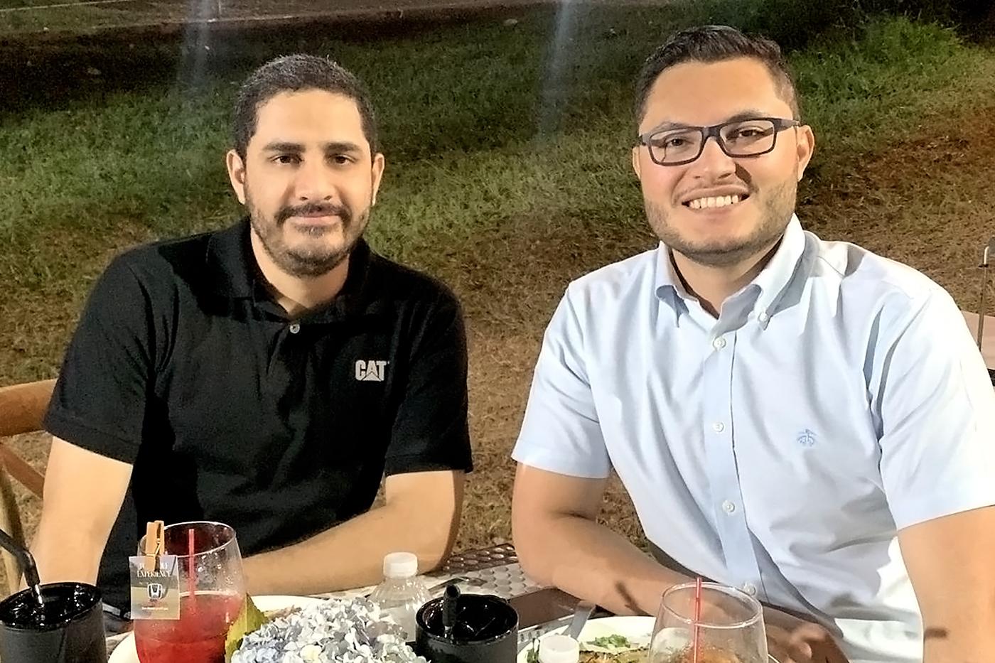 José Contreras y Jorge Caballero. 