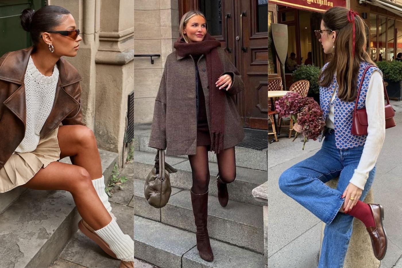 LayeringNo nos podemos olvidar de las capas. Un abrigo de lana, una gabardina o una chaqueta de cuero, pueden completar tu atuendo. Otras prendas que puedes agregar a tu look son medias, calcetines altos, chalecos y bufandas.