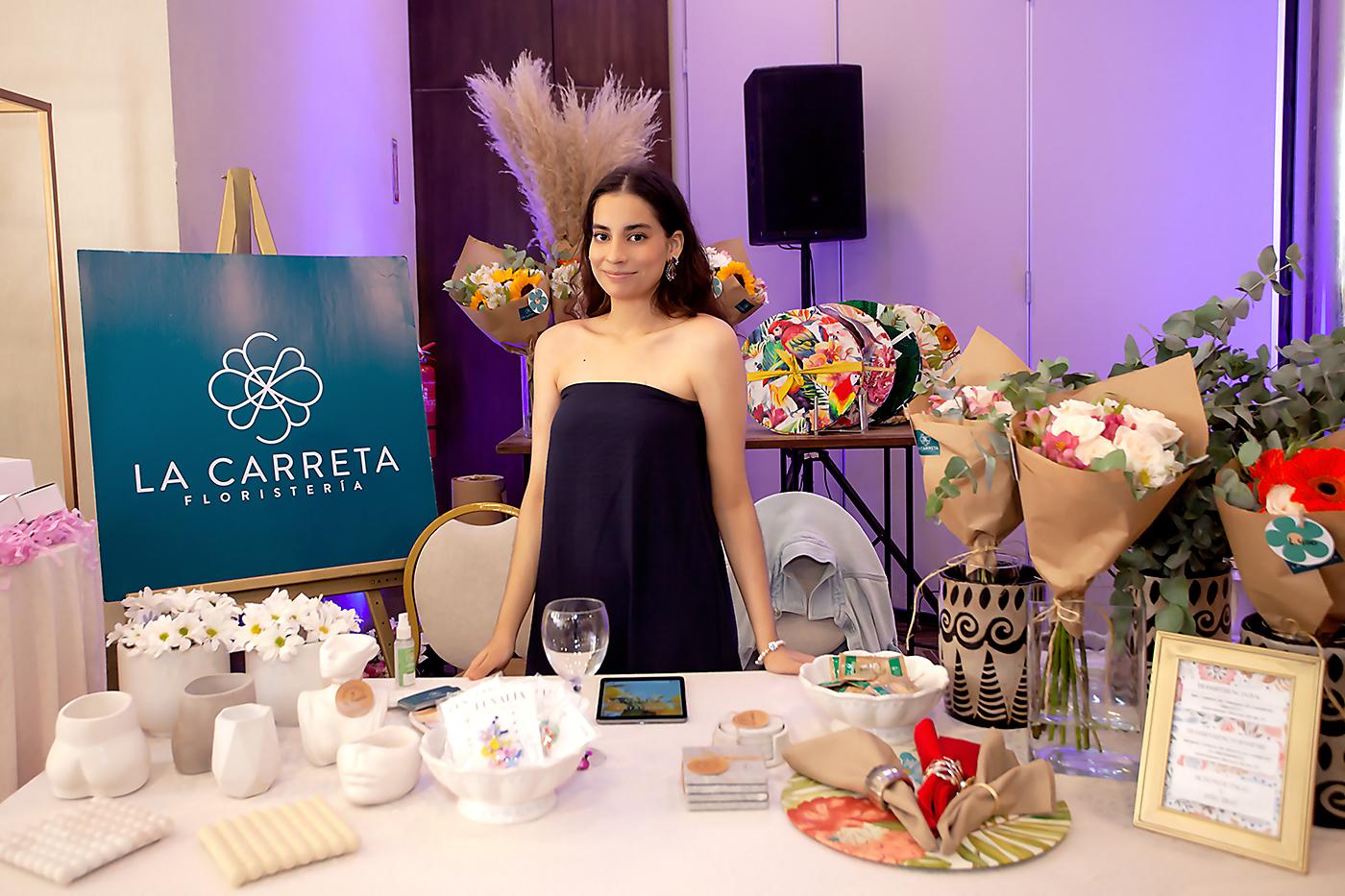 Natalia Custodio de La Carreta Floristería, de Tegucigalpa