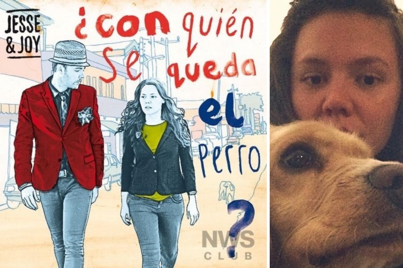 El dúo mexicano Jesse &amp; Joy ha reflejado en muchas de sus canciones experiencias de su crianza, dificultades y momentos emocionales. un tema significativo es “¿Con quién se queda el perro? “ nace de una vivencia personal de Joy, marcada por la separación y no mucho después el fallecimiento de su mascota.