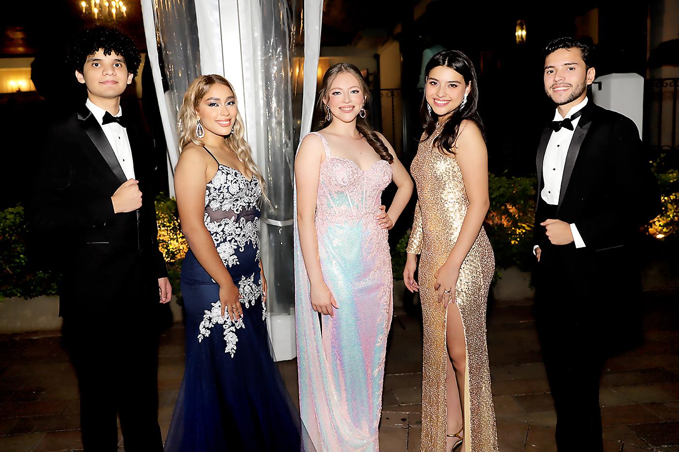 Javier Handal, María Inés Caraccioli, María Fernanda Trochez, luna Simón y Fernando Moncada
