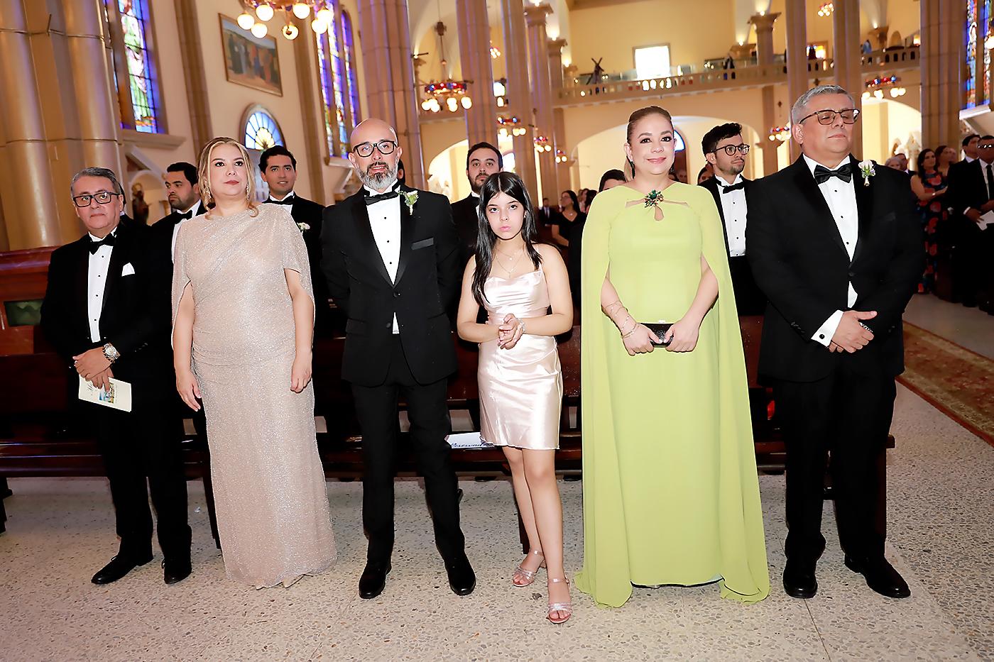 Así fue la boda de Marialuisa Izaguirre Membreño y José Daniel Madrigal Cerrato