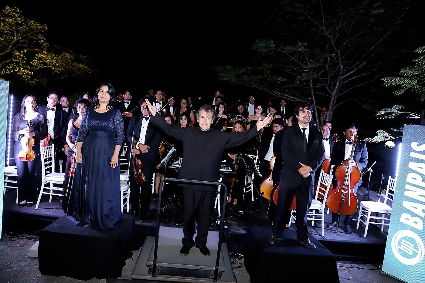 Sinfonía bajo las estrellas: Una velada mágica de música y elegancia