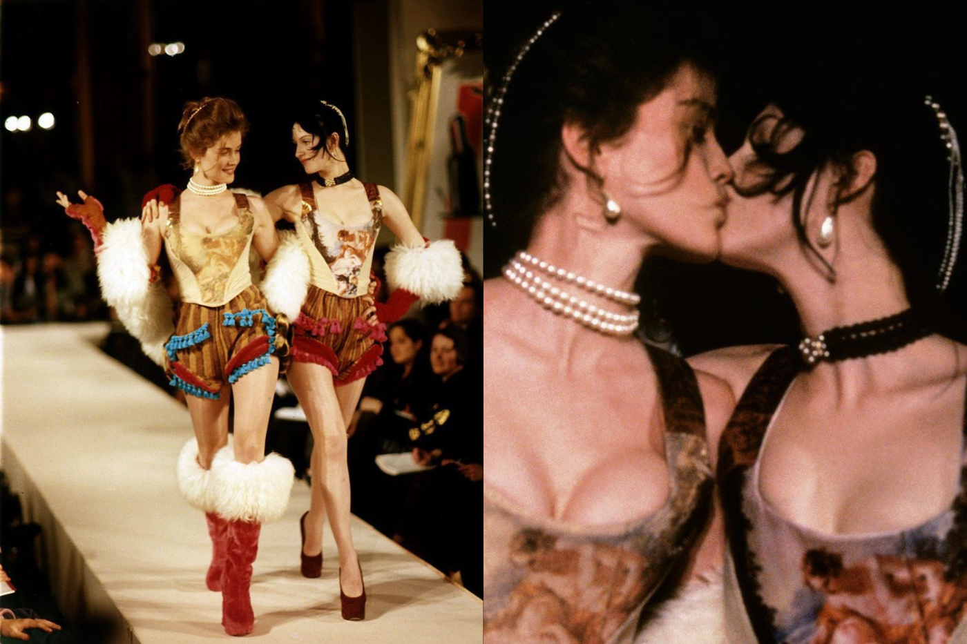 La potrait collection en los 90’s también fue una de las pasarelas más emblemáticas de Vivienne Westwood.