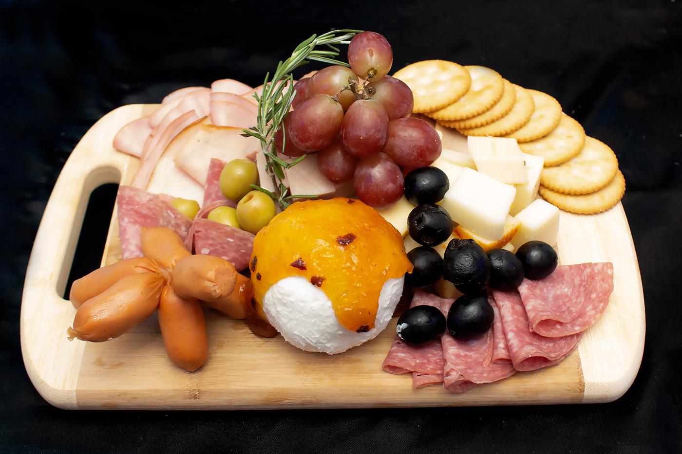 Tabla de quesos y jamones 
