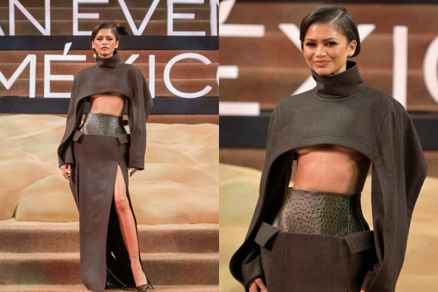 Looks de Zendaya en la gira de prensa de Dune 2