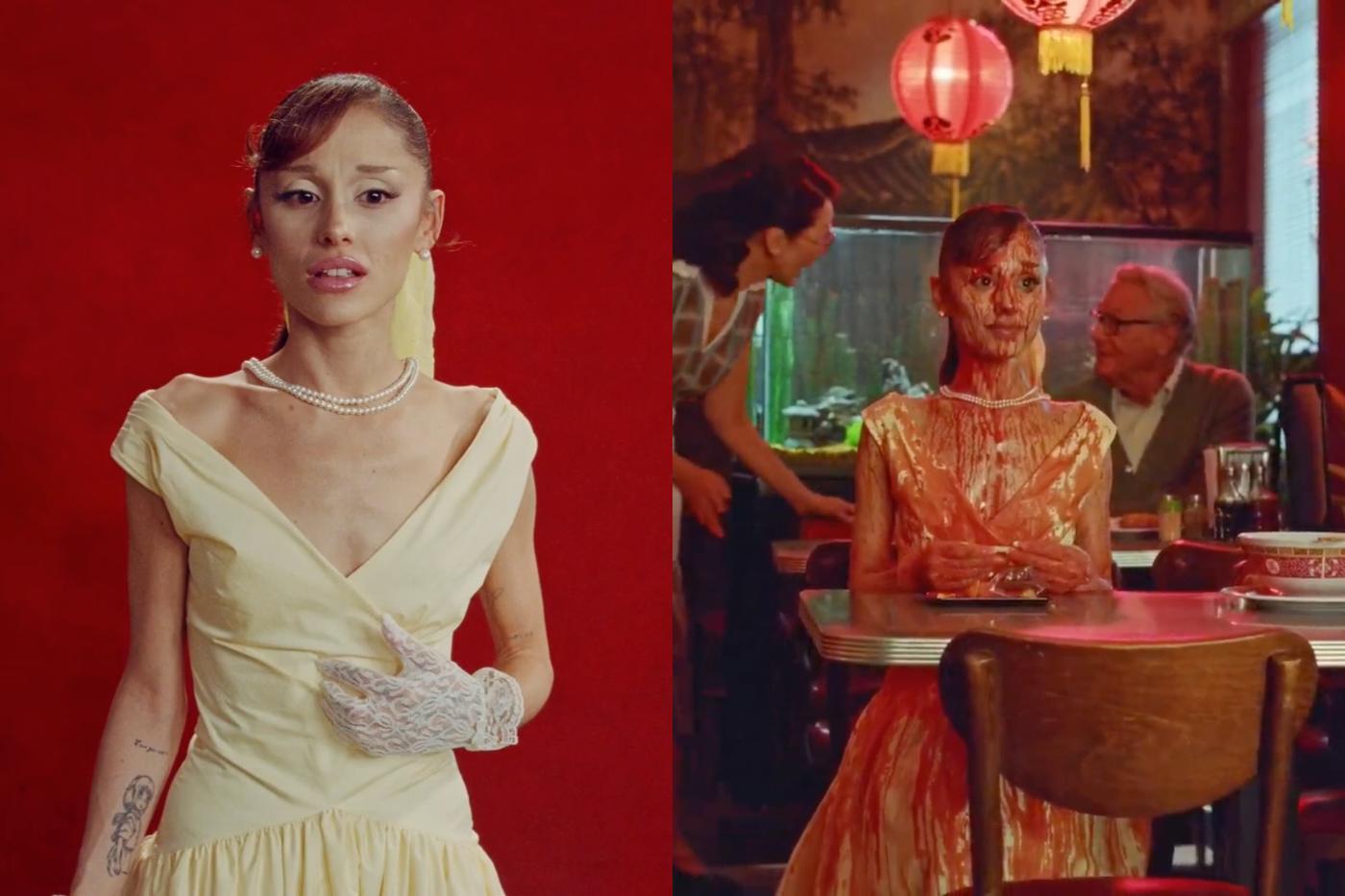 La <i>petal</i> era de Ariana Grande estuvo claramente inspirada en el horror genre, algo que podemos apreciar al final del video de este single. Es por eso que disfrazarte de Pepper, especialmente cuando está cubierta de sangre, encaja perfectamente con la festividad.