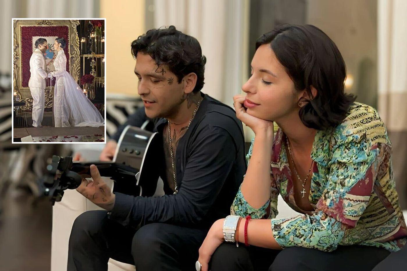 ¡Suenan las campanas! Desde que Christian Nodal y Ángela Aguilar confirmaron su relación en junio de este año, esta pareja no ha hecho nada más que sorprendernos. Pero esta vez, la pareja impactó a lo grande a las redes sociales al filtrarse imágenes de su boda secreta. Aquí te dejamos todo lo que sabemos hasta el momento.