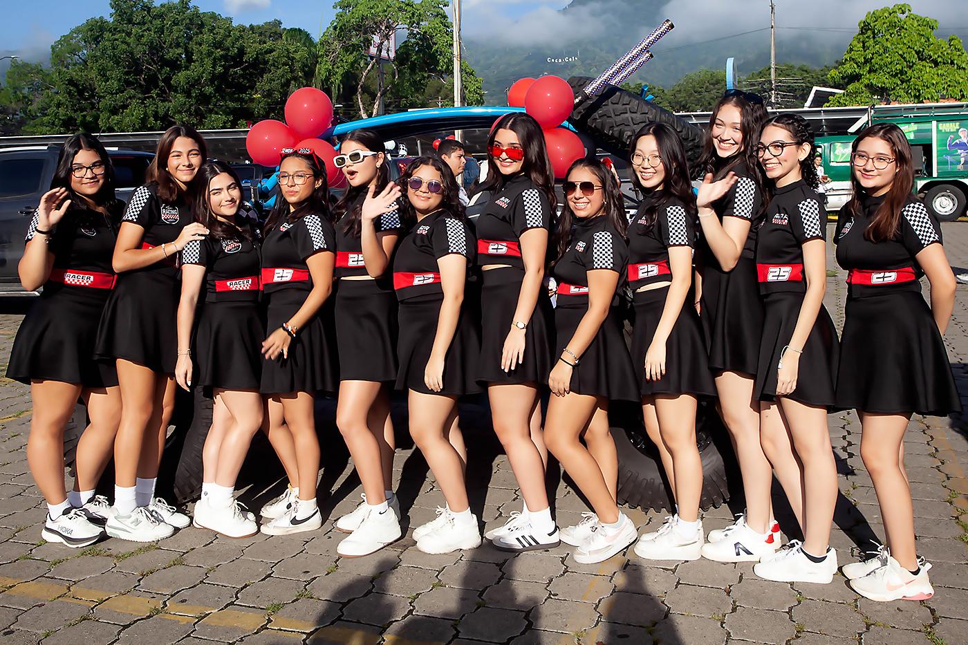 Ivanna Jiménez, Andrea Pineda, Valeria Fajardo, Fryda Bueso, Miah Moncayo, Giovanna Calderon, Jihan Gabrie, Isabella Medina, Eun Jeong Go, Sarah Betancourt, Ariana Paz y Doxa Torres.
