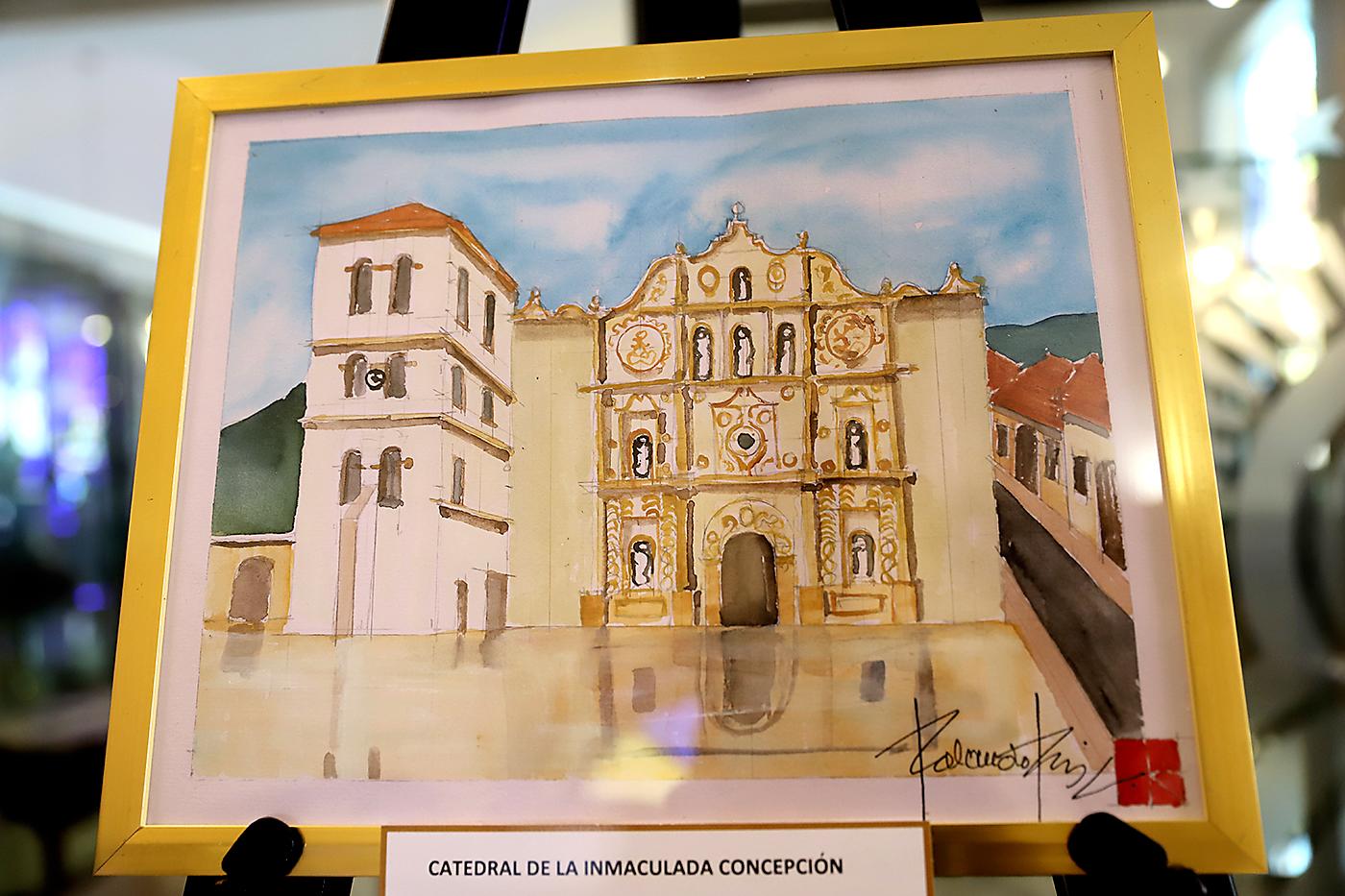 Rolando Ríos presenta galería Catedrales de Honduras