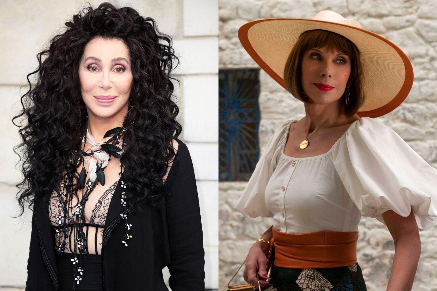 A Cher se le ofreció el papel de Tanya en la primera entrega, pero tuvo que rechazarlo debido a compromisos de su gira de despedida. Por lo tanto, fue Christine Baranski quien interpretó a la mejor amiga de Donna.