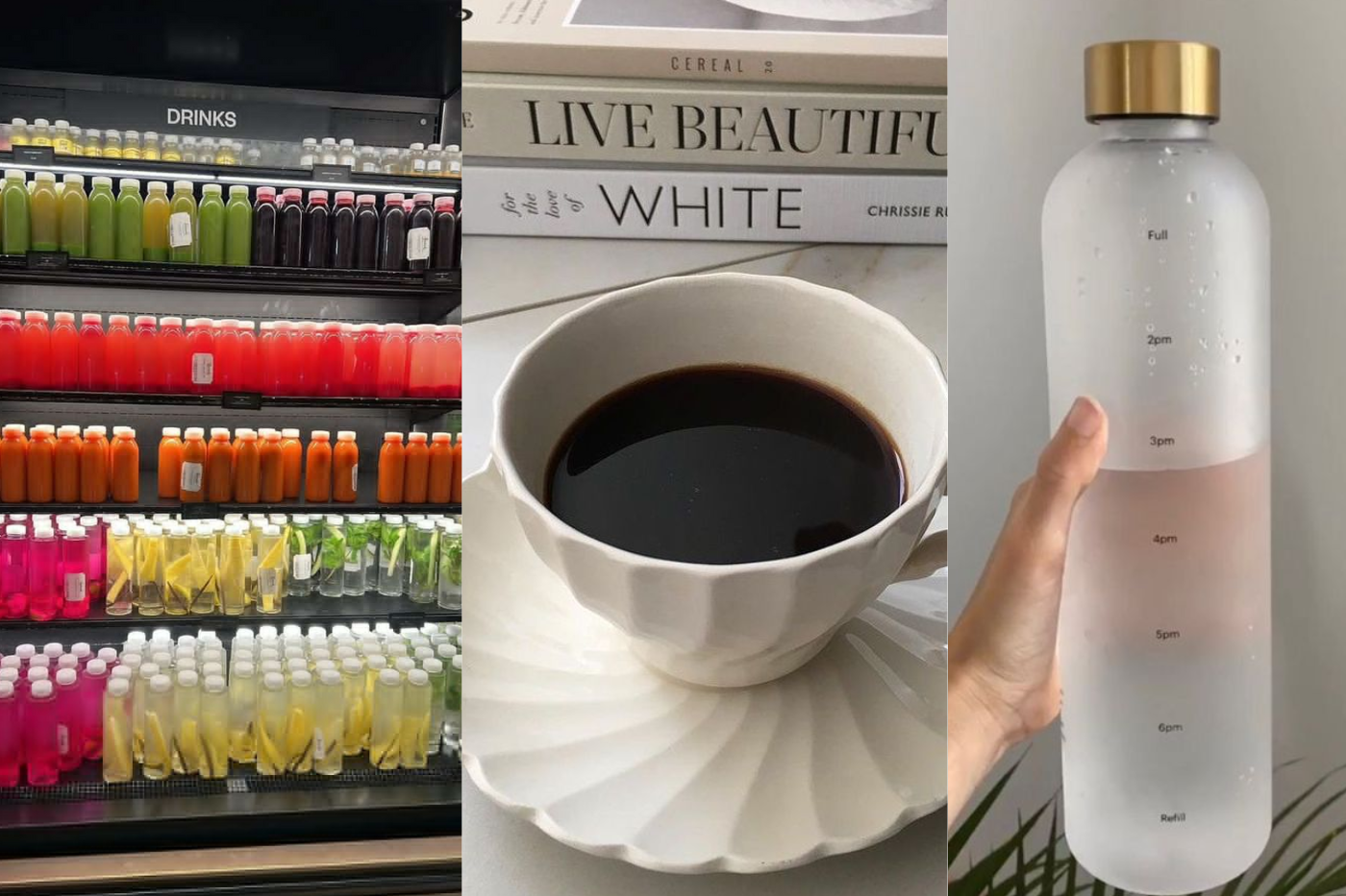 Intenta elegir bebidas con poco o ningún contenido de azúcar, como por ejemplo gaseosa sin azúcar, café negro o jugos sin azúcar añadido. También recuerda consumir por lo menos 3 litros de agua al día. 