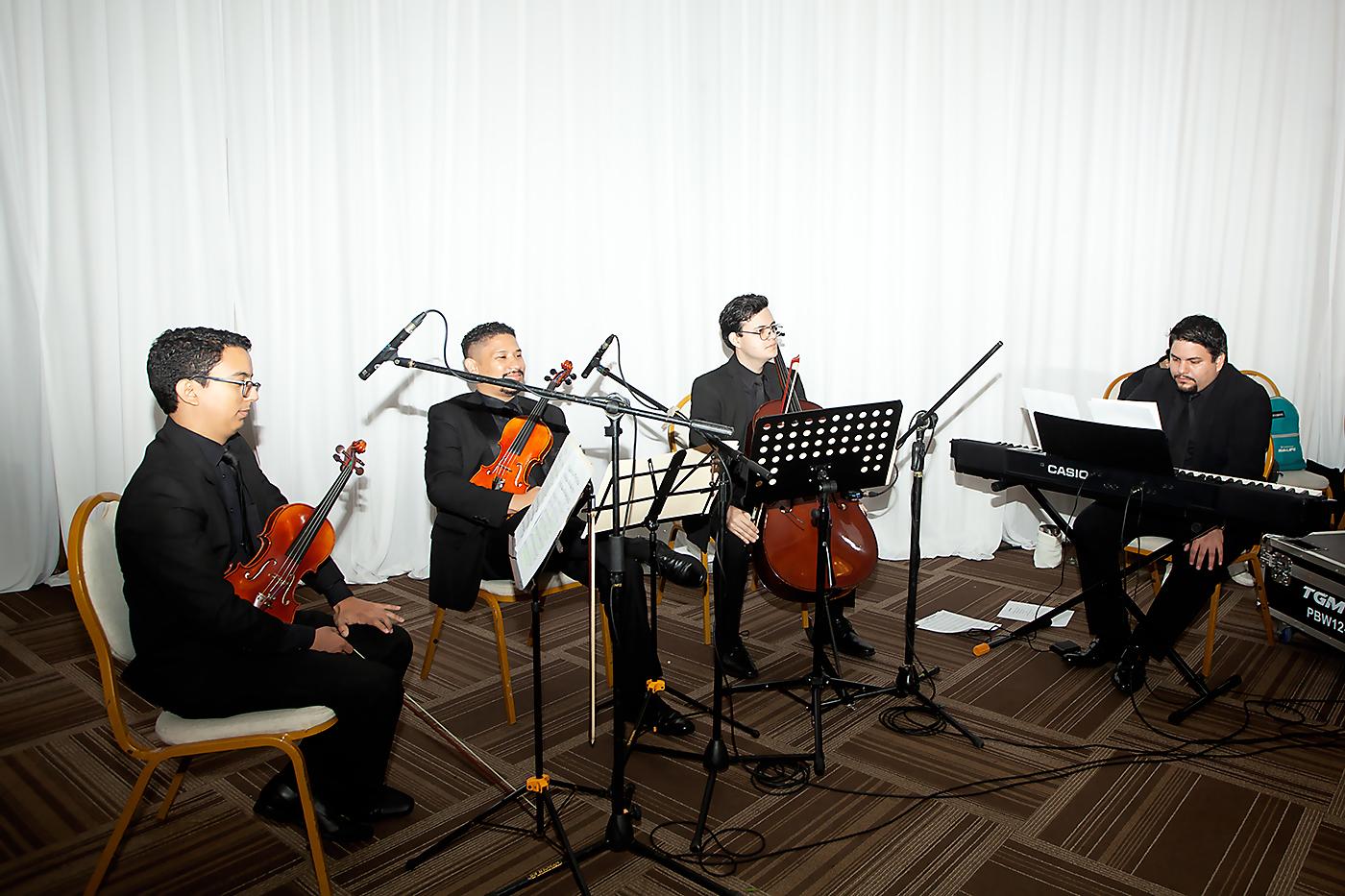 Cuarteto de la Orquesta de Cámara.